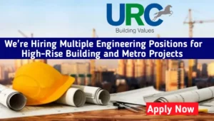 URC Construction Career Opportunity