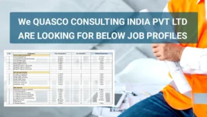 Quasco Consulting India Pvt Ltd Careers