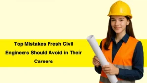 Top Mistakes Fresh Civil Engineers Should Avoid in Their Careers